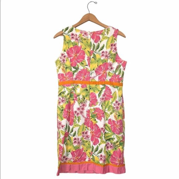 Pappagallo Floral Sheath Dress - Picture 5 of 6